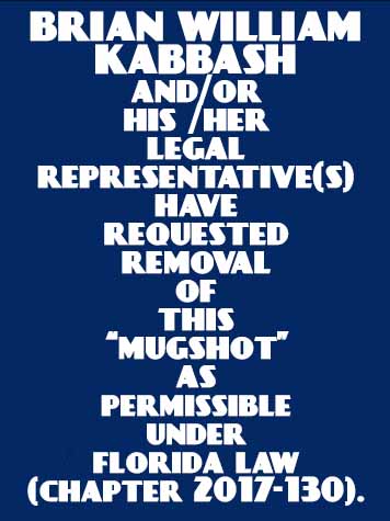  BRIAN WILLIAM KABBASH Photo Image