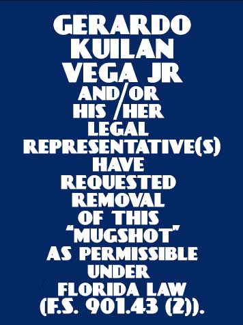  GERARDO KUILAN VEGA JR Photo Image