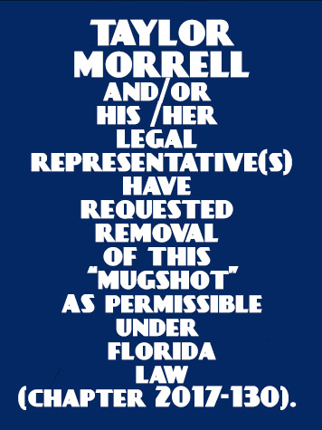  TAYLOR MORRELL Mugshot / County Arrests / Orange County Arrests