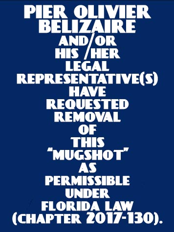  PIER OLIVIER BELIZAIRE Mugshot / County Arrests / Orange County Arrests