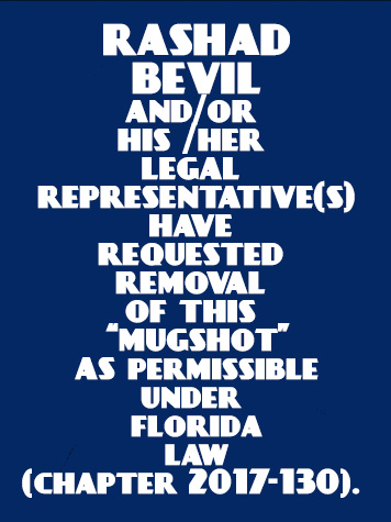  RASHAD BEVIL Mugshot / County Arrests / Orange County Arrests