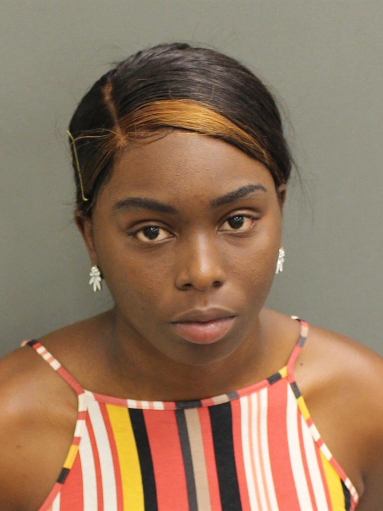  ZAHRIA LASHAWN KEATON Mugshot / County Arrests / Orange County Arrests