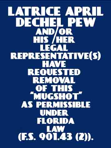  LATRICE APRIL DECHEL PEW Photo Image