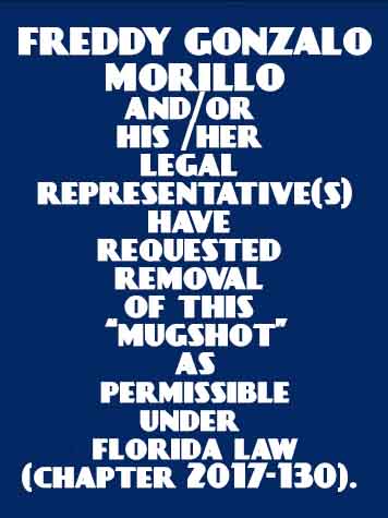 FREDDY GONZALO MORILLO Mugshot FREDDY GONZALO MORILLO Mugshot / County Arrests / Orange County Arrests