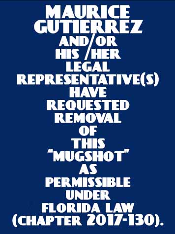  MAURICE GUTIERREZ Mugshot / County Arrests / Orange County Arrests