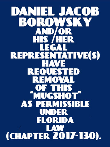  DANIEL JACOB BOROWSKY Photo Image