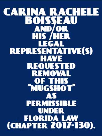  CARINA RACHELE BOISSEAU Photo Image