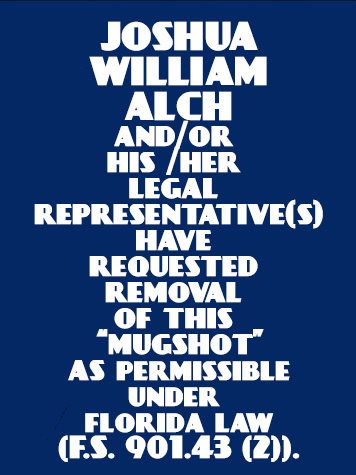  JOSHUA WILLIAM ALCH Photo Image