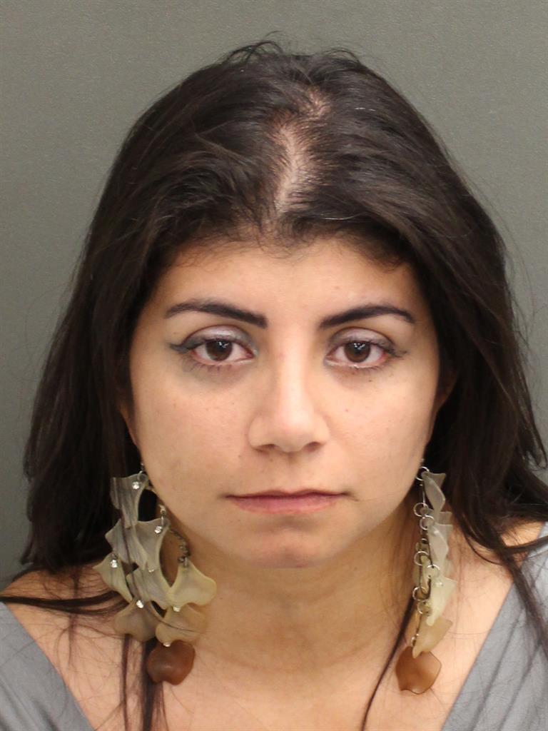  MONICA JULIAN SALAZAR CAICEDO Mugshot / County Arrests / Orange County Arrests