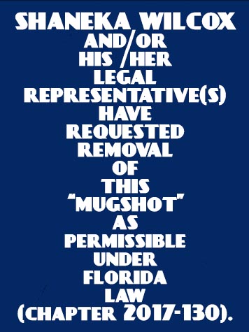  SHANEKA WILCOX Mugshot / County Arrests / Orange County Arrests