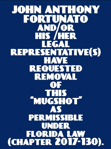  JOHN ANTHONY FORTUNATO Photo Image