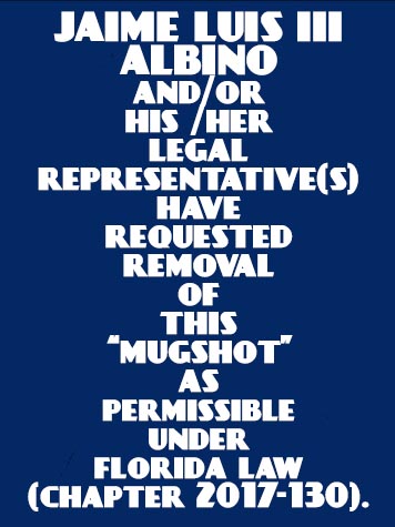  JAIME LUIS III ALBINO Photo Image