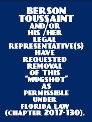  BERSON TOUSSAINT Photo Image