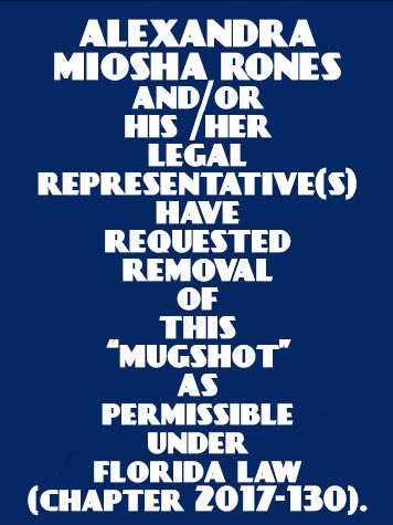  ALEXANDRA MIOSHA RONES Photo Image