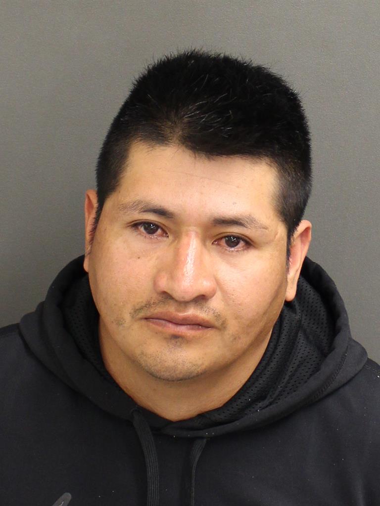  JAVIER VINICIO PULLABUENO Mugshot / County Arrests / Orange County Arrests