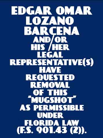  EDGAR OMAR LOZANO BARCENA Photo Image