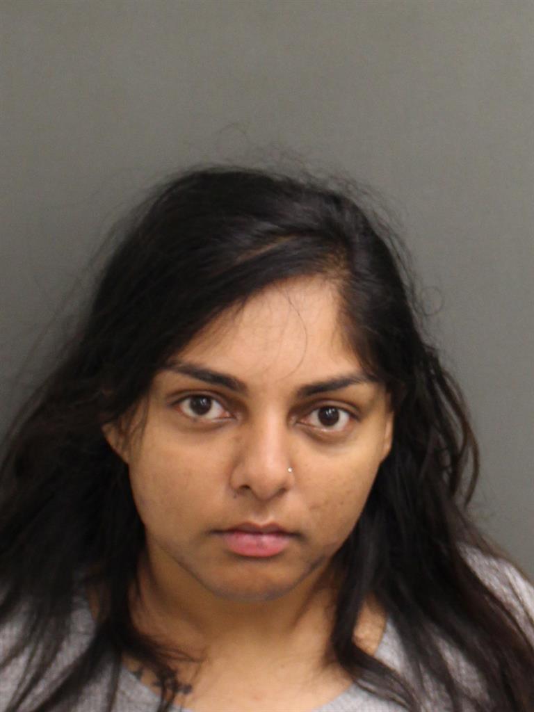  CARINA AMBER ROOPNARINE Mugshot / County Arrests / Orange County Arrests