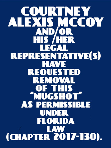 COURTNEY ALEXIS MCCOY Photo Image COURTNEY ALEXIS MCCOY Photo Image