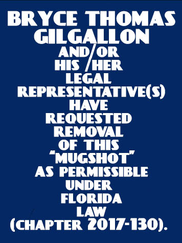  BRYCE THOMAS GILGALLON Mugshot / County Arrests / Orange County Arrests