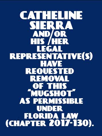  CATHELINE SIERRA Mugshot / County Arrests / Orange County Arrests