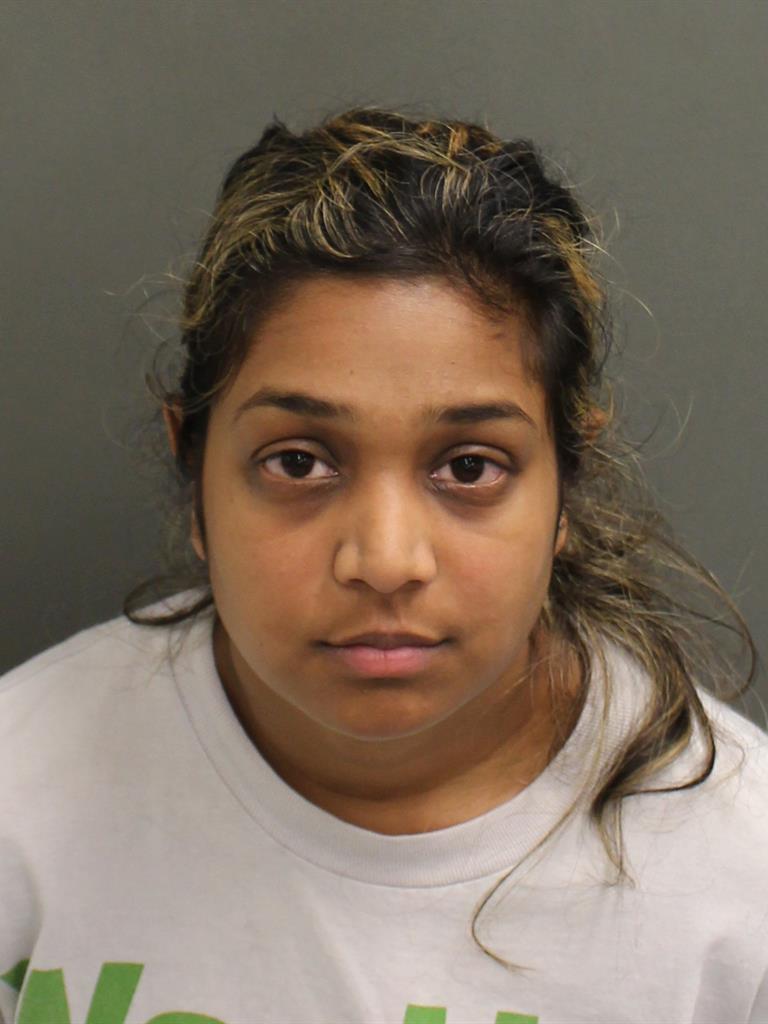  RACHEL ANNE KALIKAPERSAUD Mugshot / County Arrests / Orange County Arrests