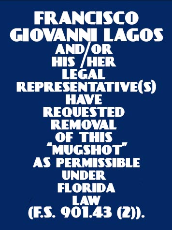  FRANCISCO GIOVANNI LAGOS Photo Image