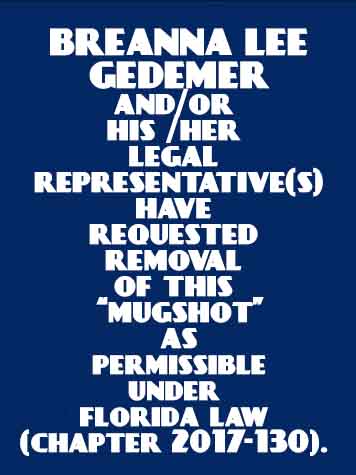  BREANNA LEE GEDEMER Photo Image