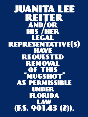  JUANITA LEE REITER Mugshot / County Arrests / Orange County Arrests