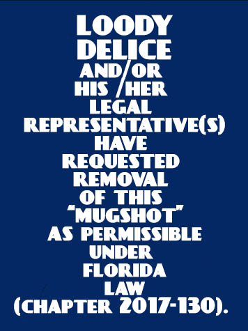  LOODY DELICE Mugshot / County Arrests / Orange County Arrests