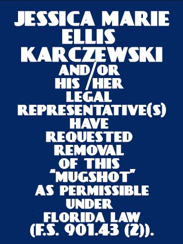 JESSICA MARIE ELLIS KARCZEWSKI Photo Image