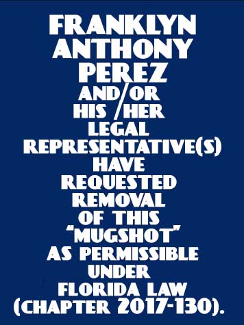  FRANKLYN ANTHONY PEREZ Photo Image