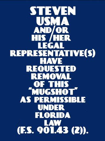 STEVEN USMA Mugshot STEVEN USMA Mugshot / County Arrests / Orange County Arrests