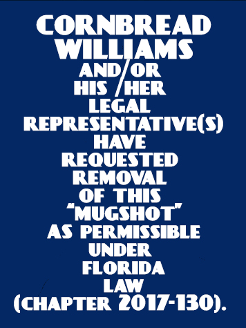  CORNBREAD WILLIAMS Photo Image