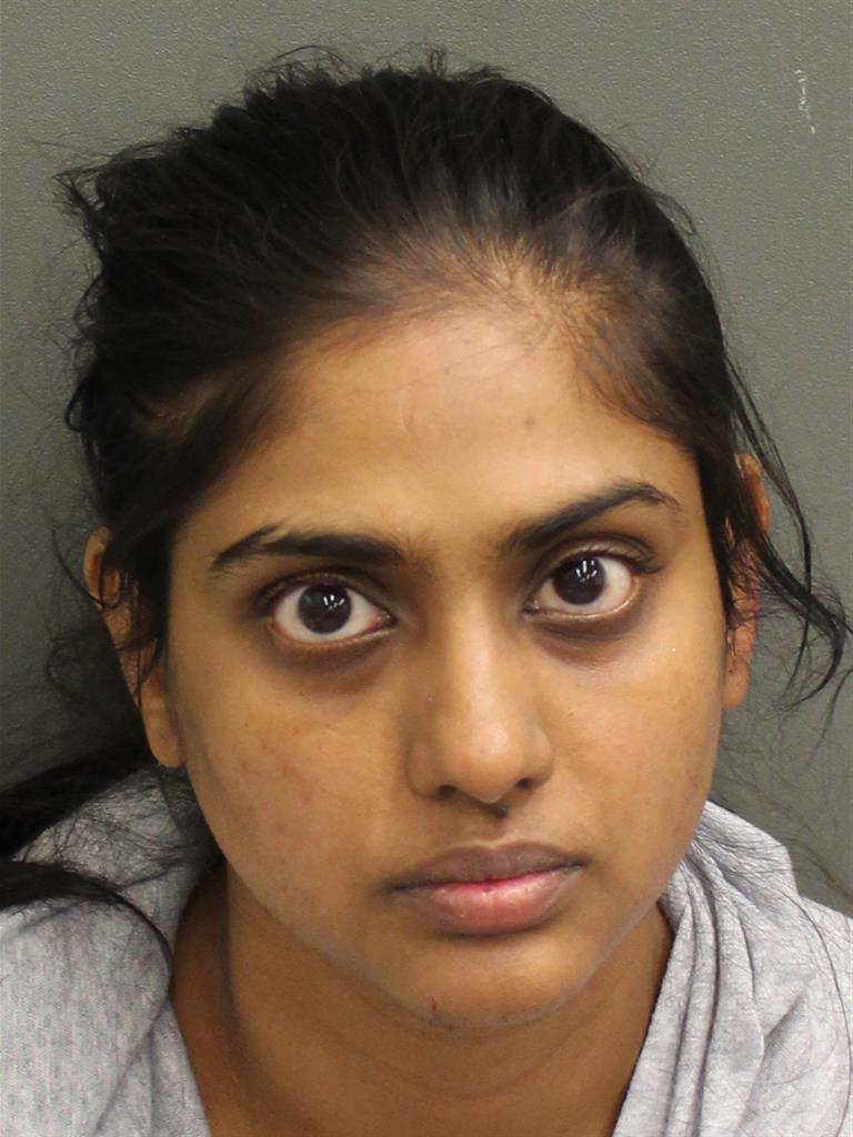  ASHVINI NIRALA RAMSUNDAR Mugshot / County Arrests / Orange County Arrests