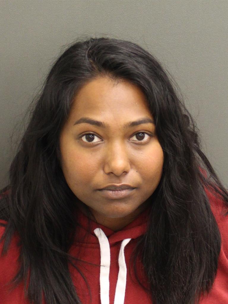  LAKSHMI MELISSA HAIMRAJ Mugshot / County Arrests / Orange County Arrests