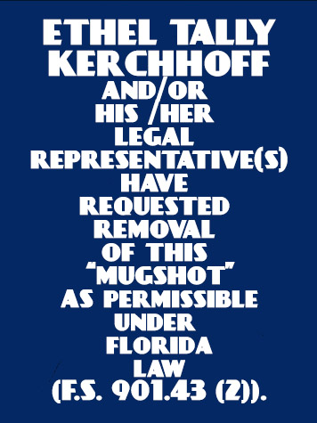  ETHEL TALLY KERCHHOFF Photo Image