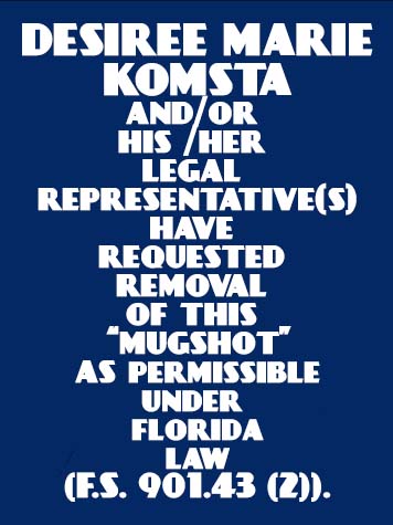  DESIREE MARIE KOMSTA Photo Image