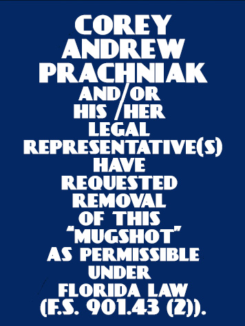  COREY ANDREW PRACHNIAK Photo Image