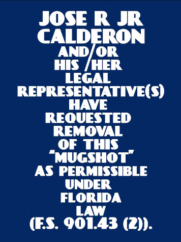  JOSE R JR CALDERON Photo Image