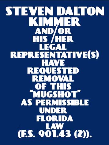  STEVEN DALTON KIMMER Mugshot / County Arrests / Orange County Arrests