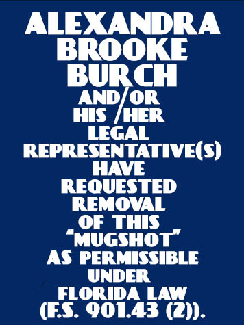 ALEXANDRA BROOKE BURCH Photo Image ALEXANDRA BROOKE BURCH Photo Image