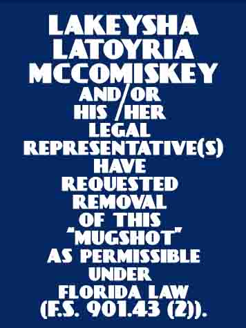  LAKEYSHA LATOYRIA MCCOMISKEY Photo Image
