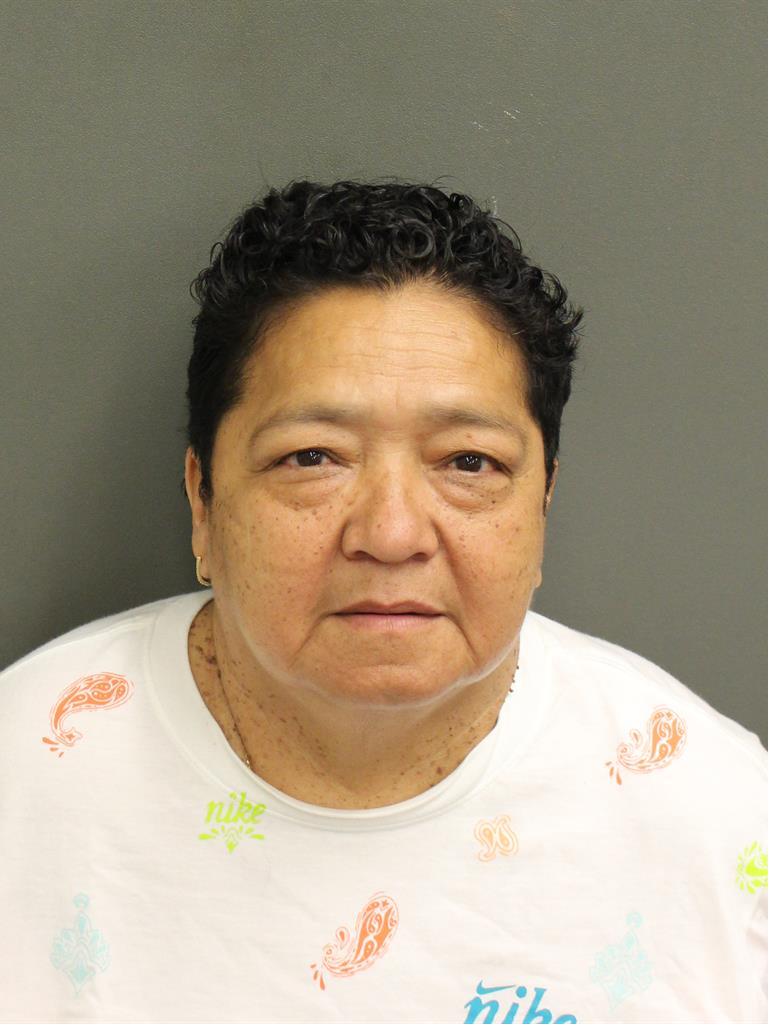  MERCEDES L VACA Mugshot / County Arrests / Orange County Arrests