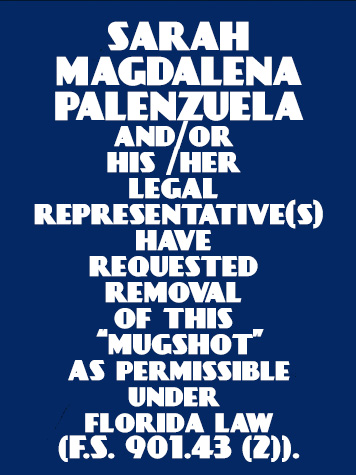  SARAH MAGDALENA PALENZUELA Photo Image