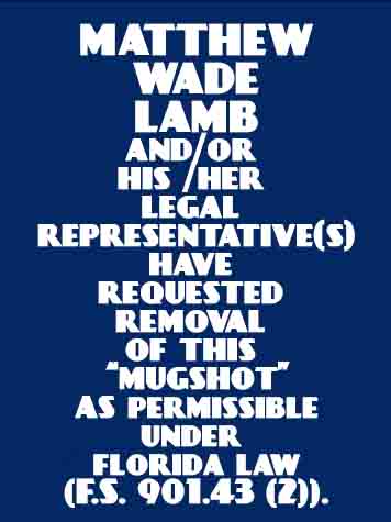  MATTHEW WADE LAMB Photo Image