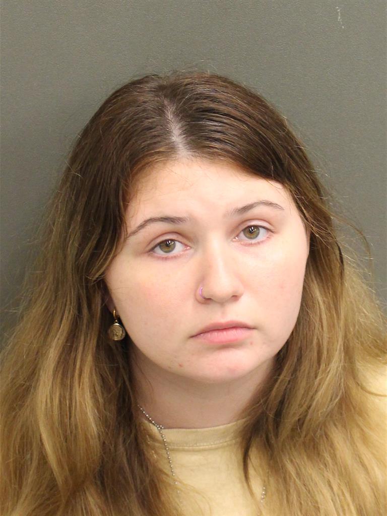  OLIVIA ROSE BAKER Mugshot / County Arrests / Orange County Arrests