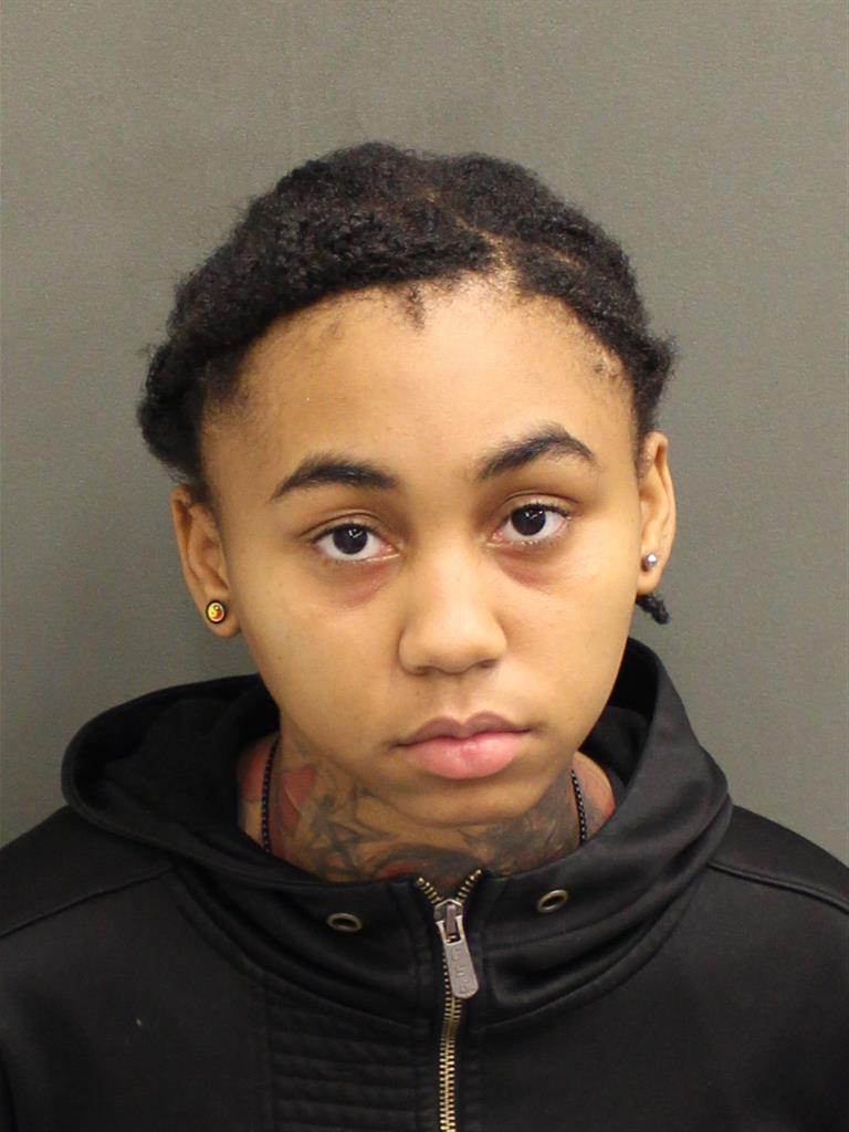  BRIESHA KEBRIANA WILLIAMS Mugshot / County Arrests / Orange County Arrests