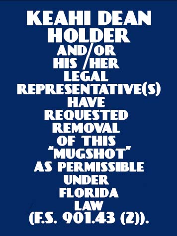  KEAHI DEAN HOLDER Mugshot / County Arrests / Orange County Arrests