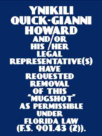  YNIKILI QUICK-GIANNI HOWARD Photo Image