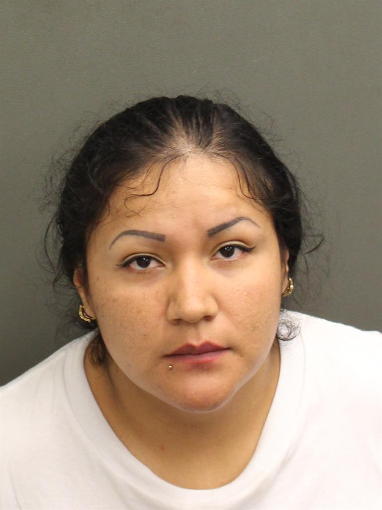  EVELYN GEORGINA GARCIAPOVEDA Mugshot / County Arrests / Orange County Arrests